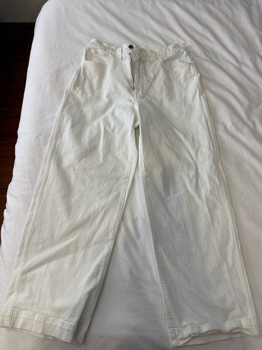 Madewell The Perfecf Vintage Wide Leg Crop Jeans